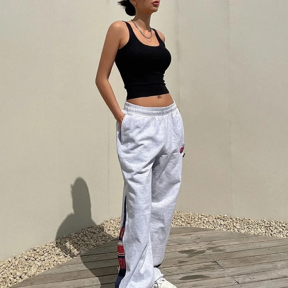 Black Preppy Womens Solid Ribbed Knit Crop Cami Top - Picture 5 of 5